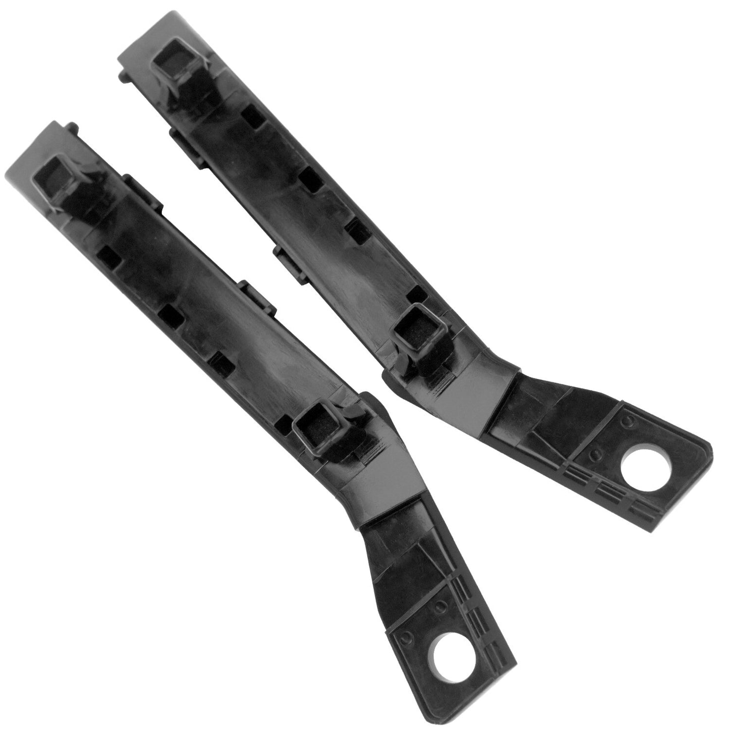 1 Pair for Nissan Tiida Bumper Brackets Retainer Support Holder Front LR Side