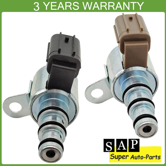 Set of 2 Transmission Control Shift Solenoid Valve B&C for Honda Accord for Acura TL