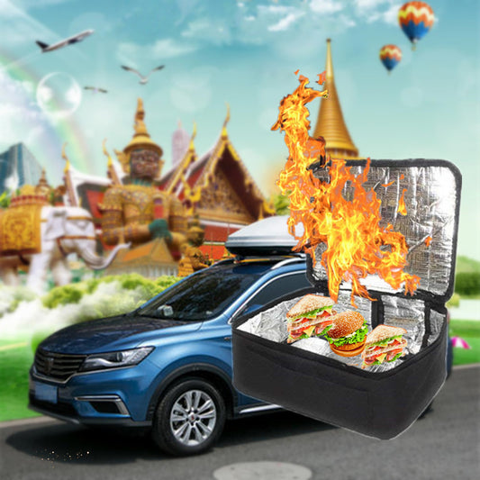 Car Lunch Insulation Boxes Portable Lunch Oven Bag Instant Food Heater Warmer