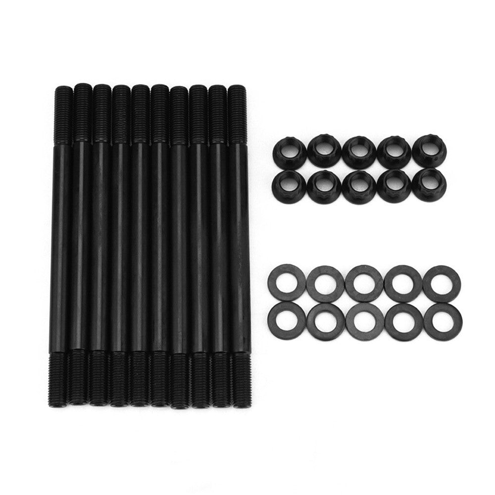Cylinder Head Stud Kit Fit For EVO8 EVO9 Eclipse 94-up 4G63 7-bolt 207-4203 11mm