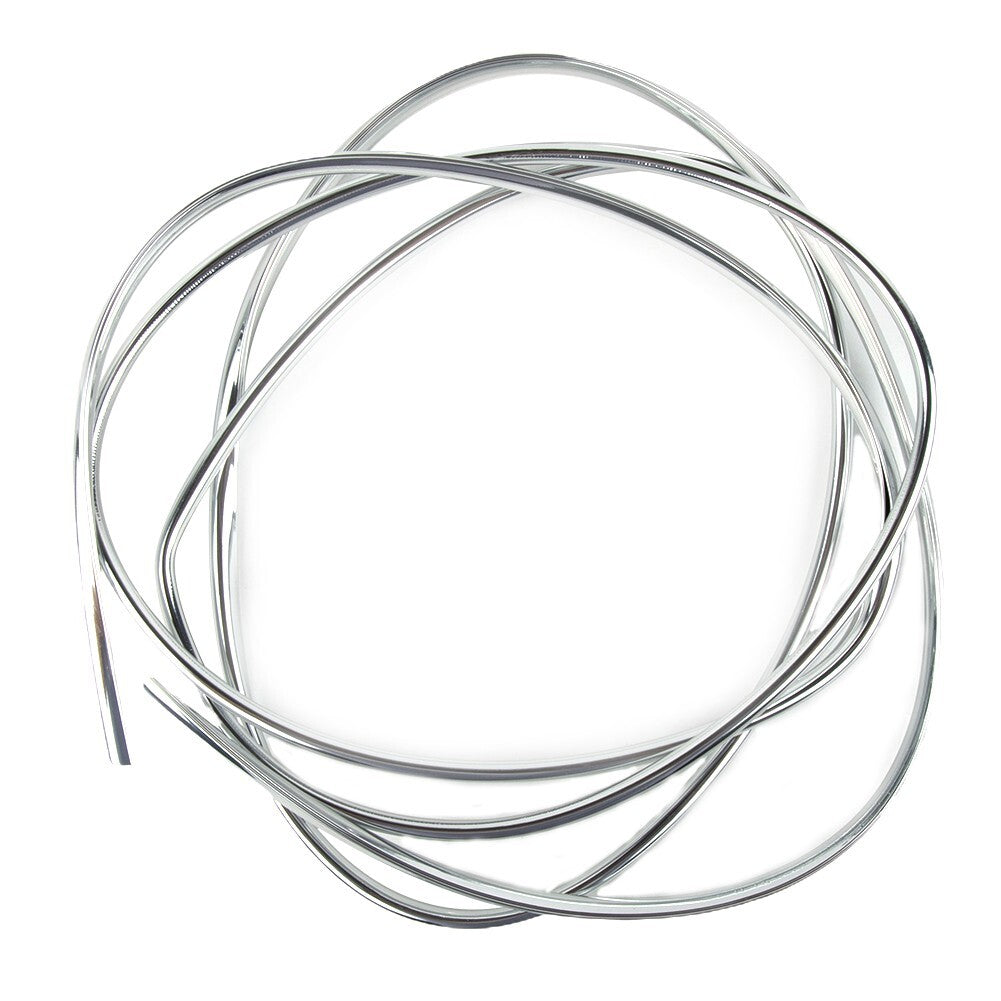 2-meter automotive chrome trim molding, door edge scratch protection strip parts