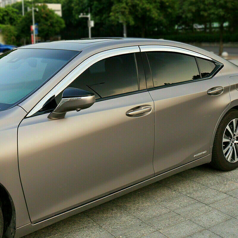 for Lexus ES350 300H 250 2019-22 Chrome Window Visor Vent Shades Sun Rain Guard