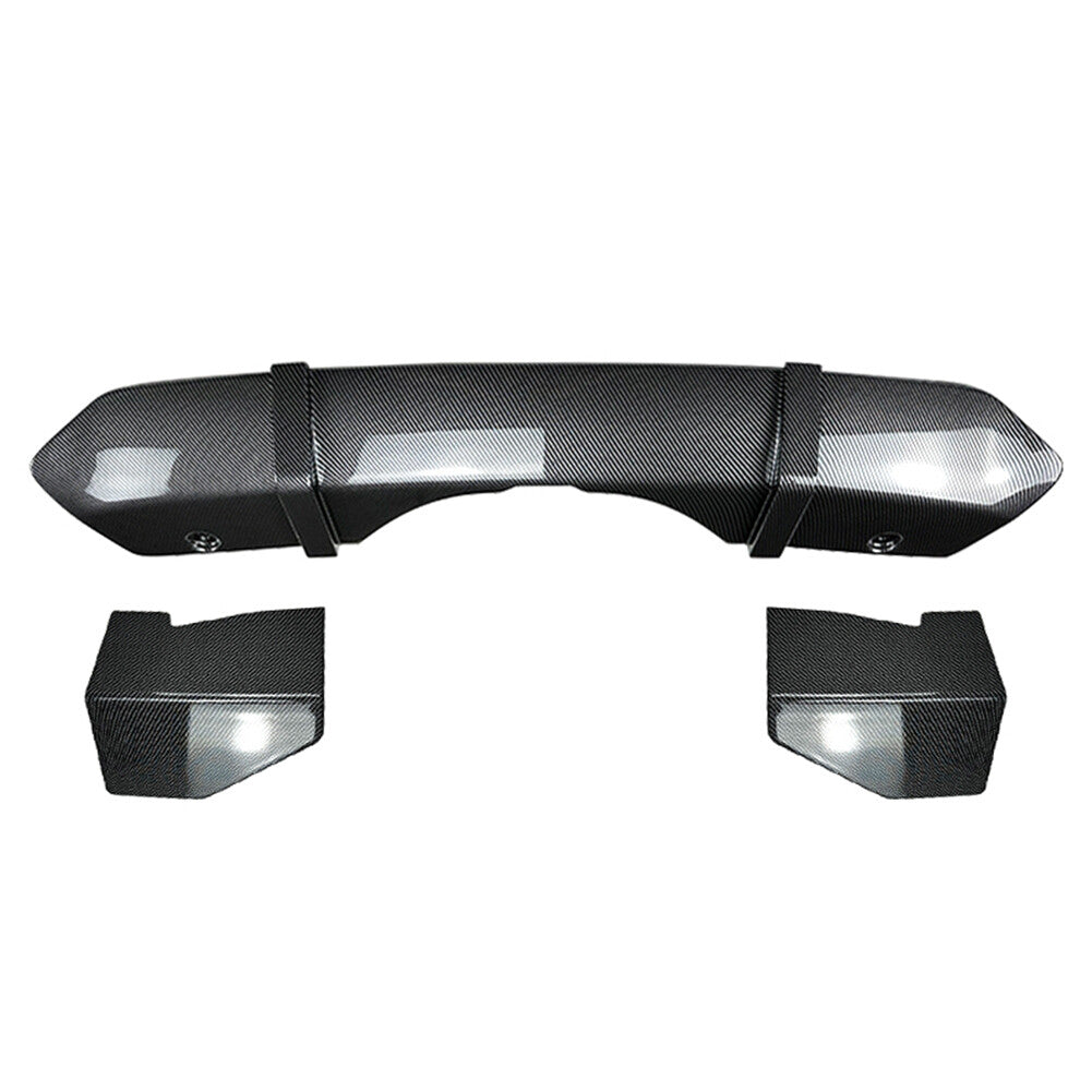 Rear Bumper Diffuser Lip Spoiler Carbon Fiber for BMW F15 X5 M Sport 2014-2018