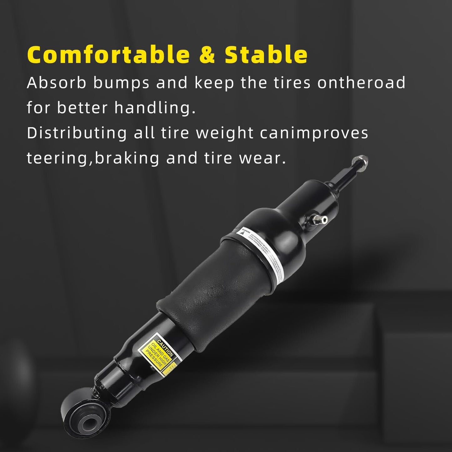 2-piece front left shock absorber assembly for BMW X5, X6, E70, E71 xDrive 07-14