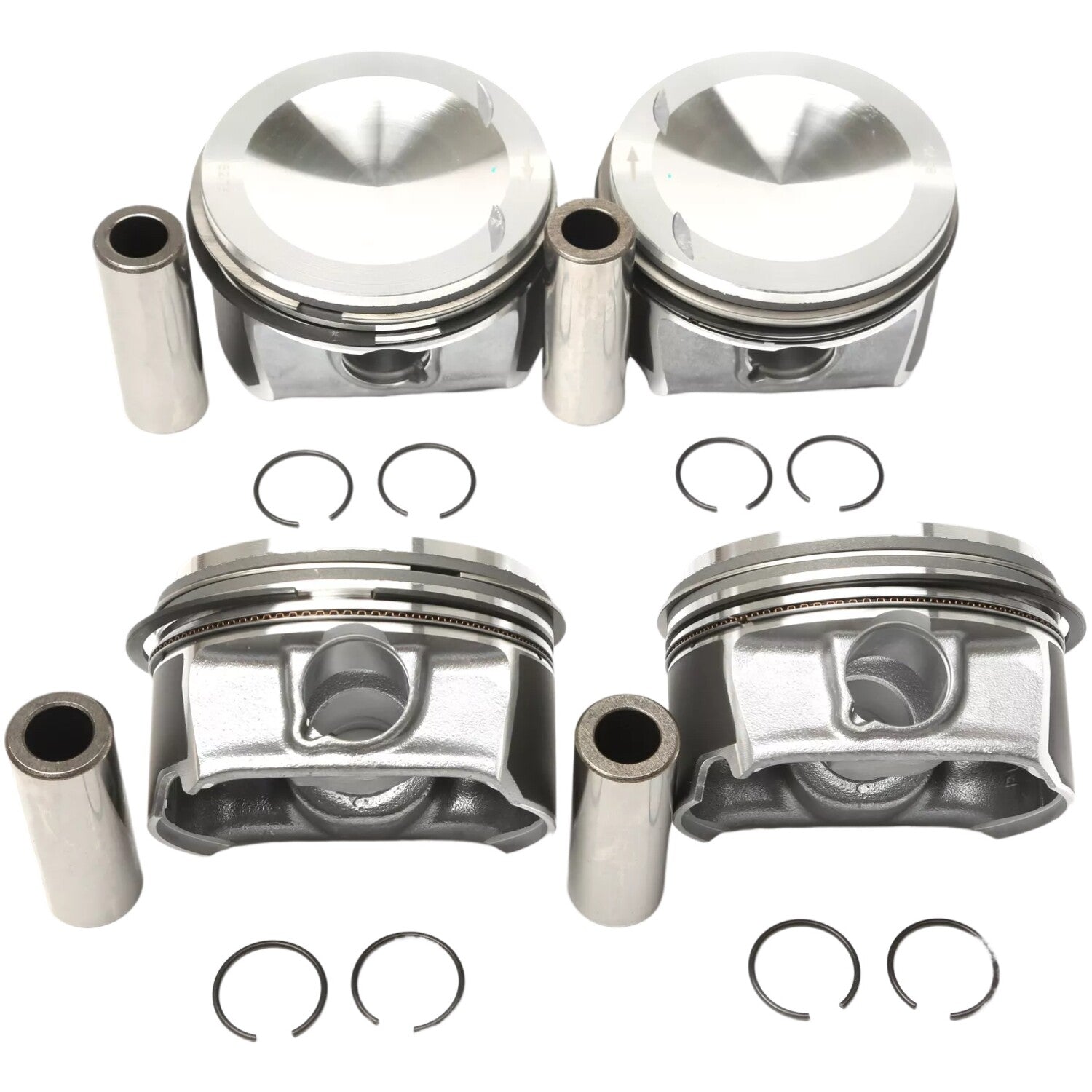 4x Pistons  Rings for 2.0TFSI for Audi S3 TTS Quattro for VW for Golf R for Seat ¦µ82.51mm 21mm