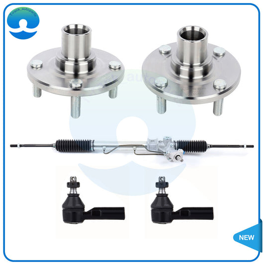 For 1998-2002 for Chevrolet Prizm Steering Rack  Wheel Hub Bearings  Tie Rod Ends