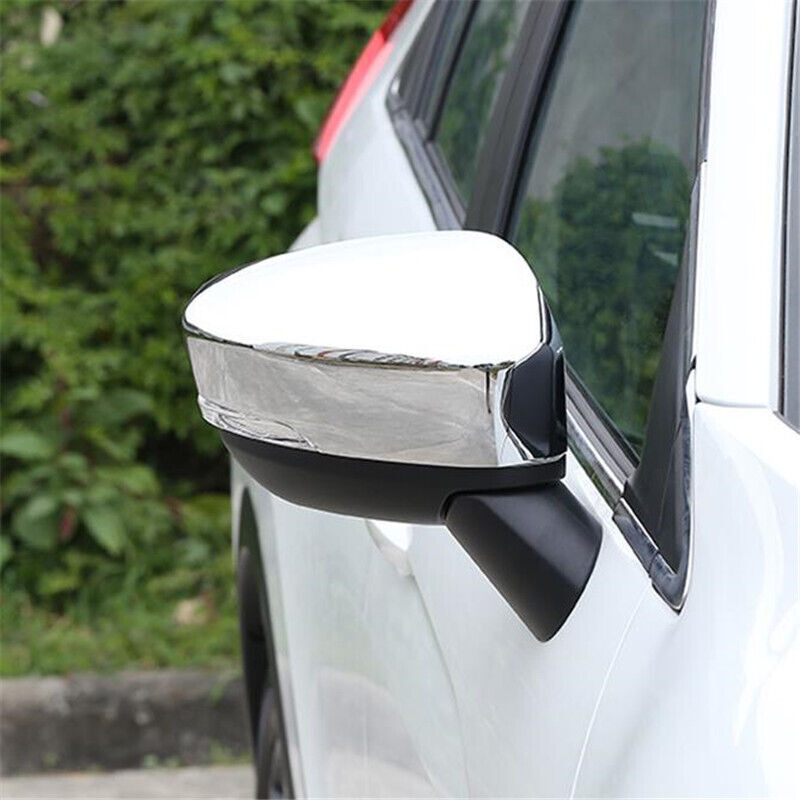Chrome Side Rearview Mirror Cover Trim for Mitsubishi Eclipse Cross 2018-2022