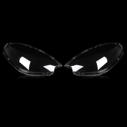 2pcs Front Headlight Lens Cover Shell LampShade for Porsche Macan 2015-2018