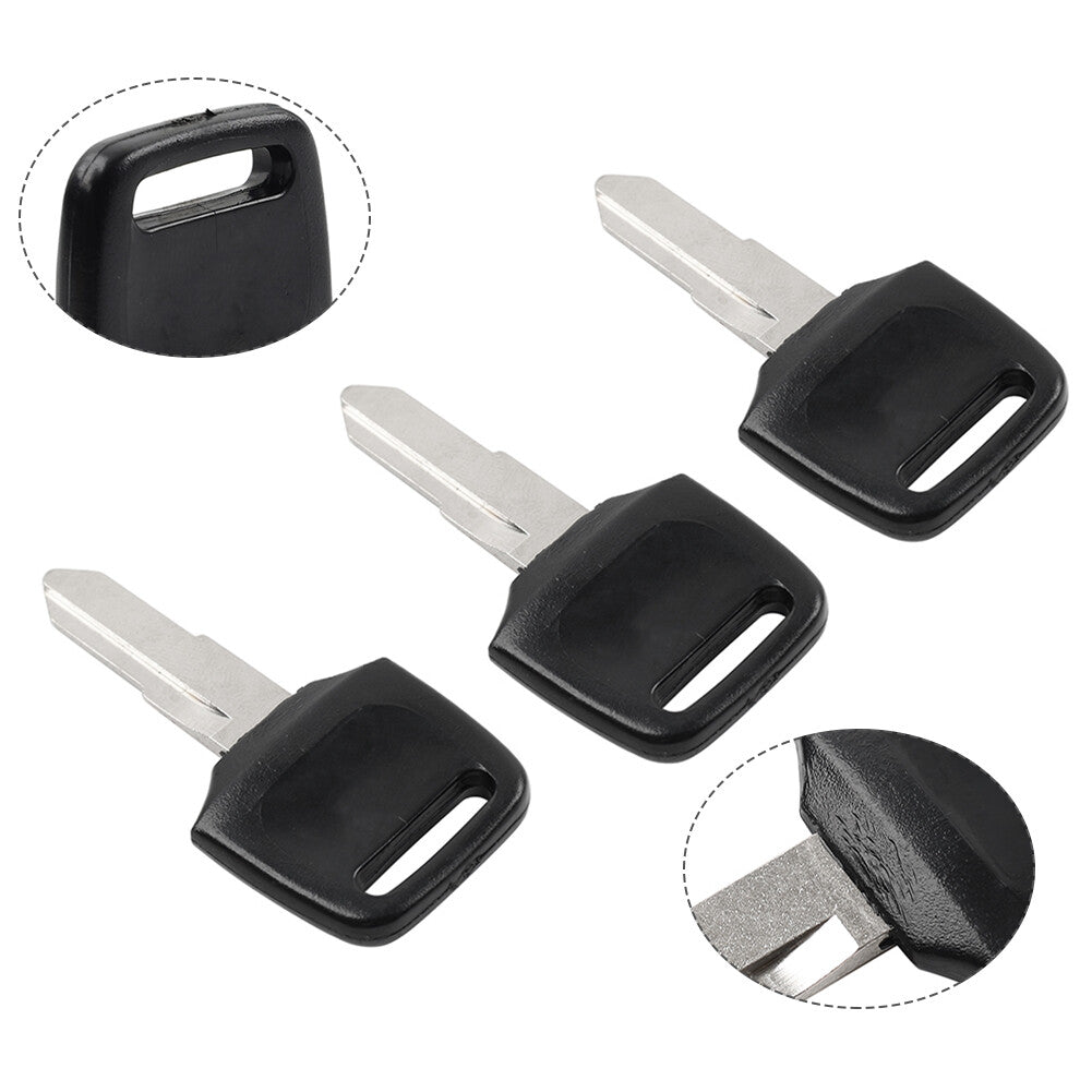 Uncut Blade Blank Keys 3pcs for HONDA DIO 56 57 Z4 125 WH110 Scooter 50CC Zoomer
