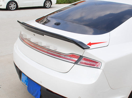 for Lincoln MKZ 2014-2020 Carbon Fiber Rear Spoiler Tailgate Trunk Lip Wing Bar