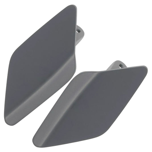 2x LH RH Headlight Washer Spray Nozzle Cover Unpainted Fits For 428i 430i 435i