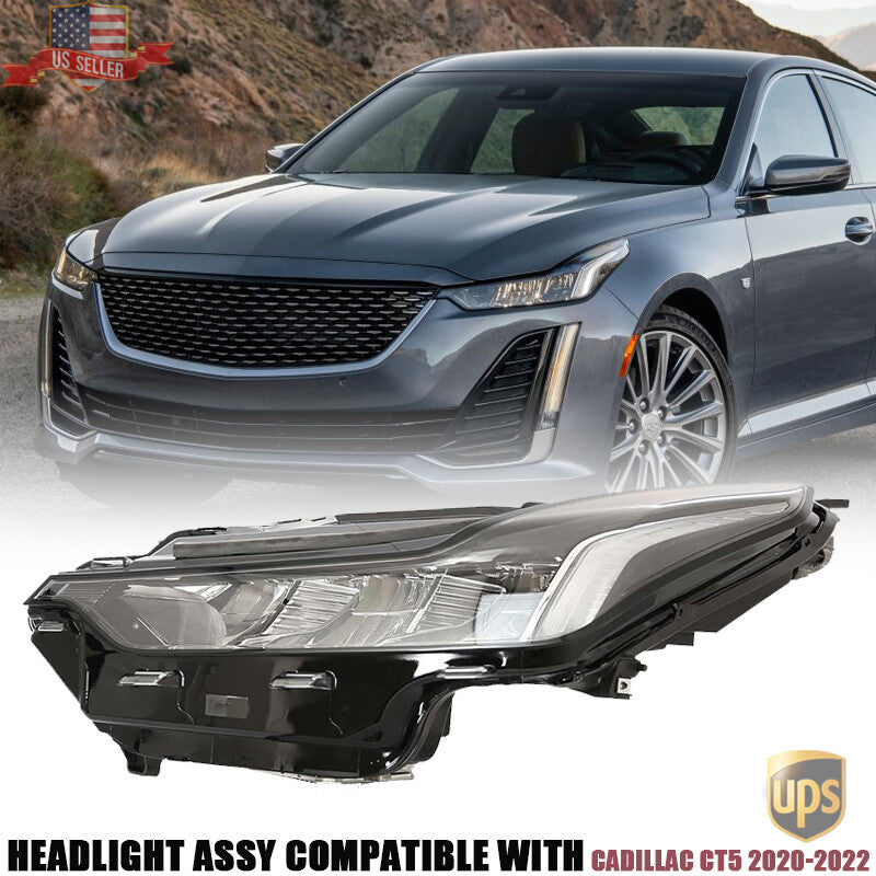 84894831 FULL LED Headlight Assembly Left Driver Side For 2020-2022 for Cadillac CT5