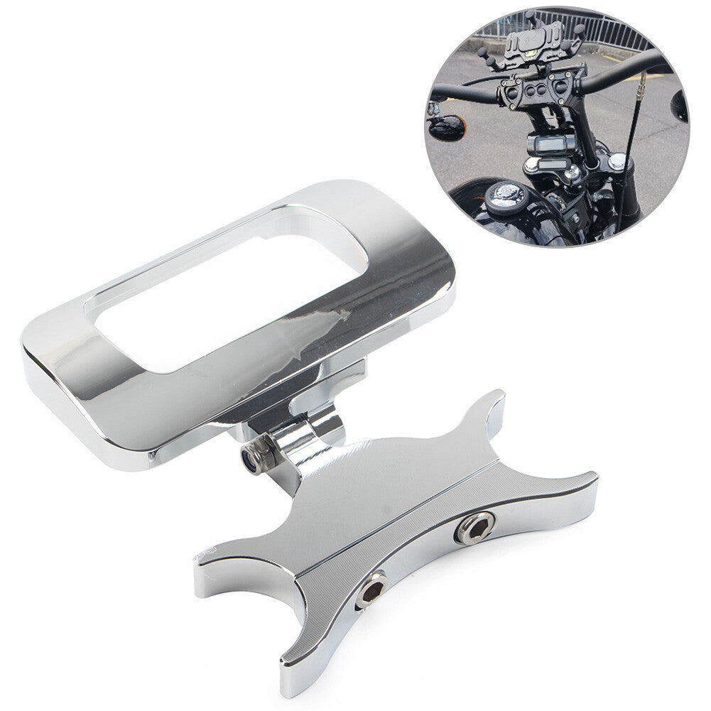 for Harley Softail Street Bob FXBB 2018-2020 1-1/4 Handlebar Risers Gauge Mount
