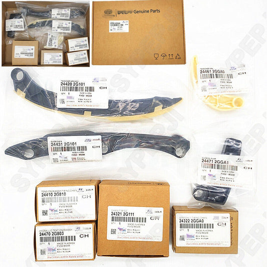 Hydraulic guide for timed chain kit tensioner for Hyundai for Kia 243212G111 243222GGA0