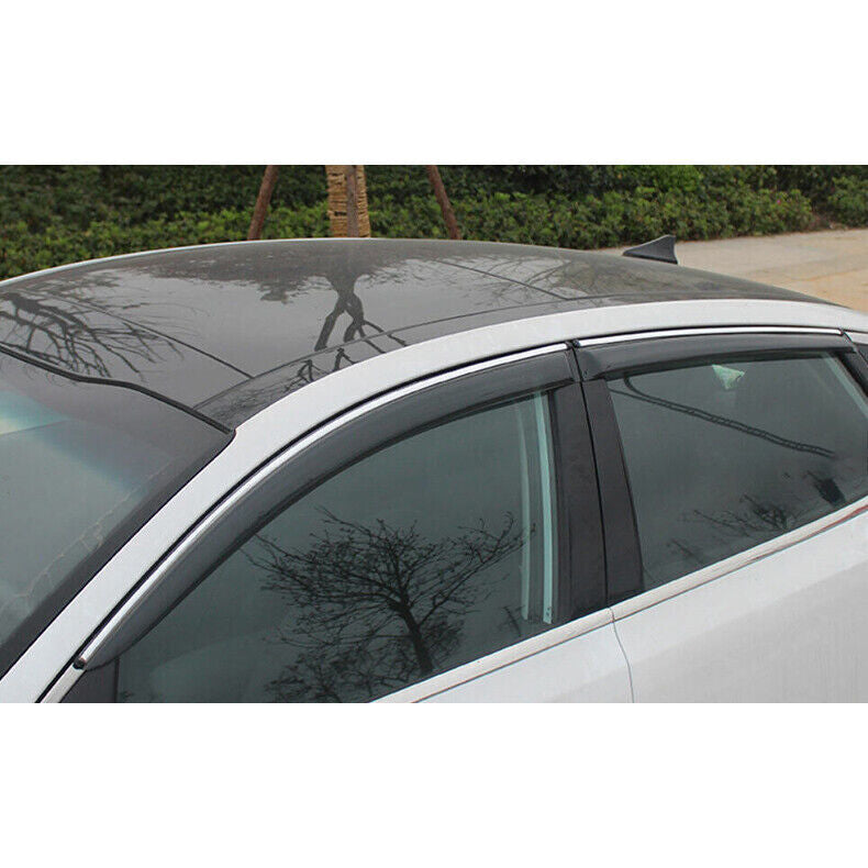 for Kia Optima 2016-20 Window Visor Vent Sun Shade Rain Guard Door Visor Trim 4x