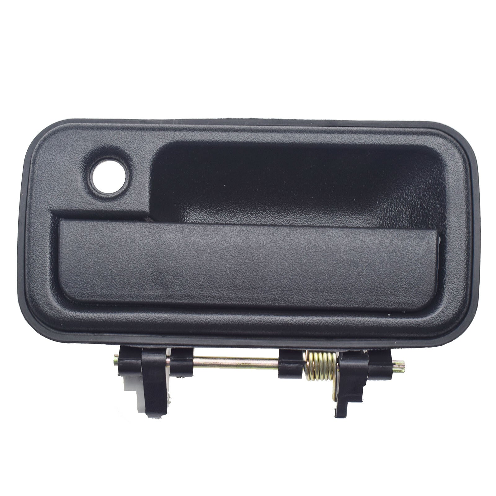 Exterior door handle for 88-95 for Isuzu pickup, 89-94 Amigo front drive left, black.