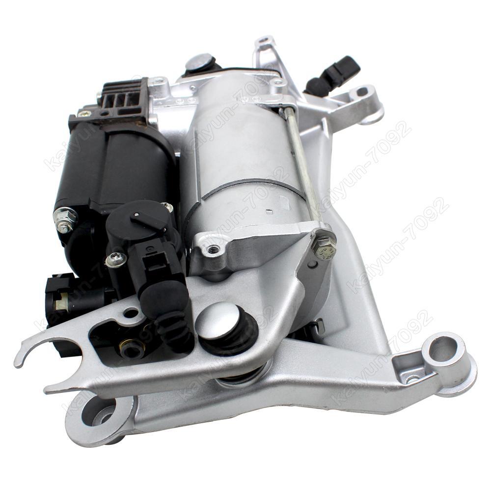 for Audi Q7 (4LB) 2006-2015 Air Suspension Compressor Pump w/Bracket 7L8616007C