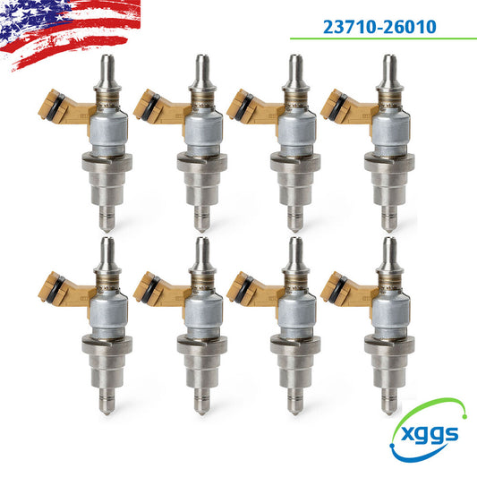8X 23710-26010 Fuel Injector for Toyota for Corolla Auris Avensis 1ADFTV Rav4 2ADFHV
