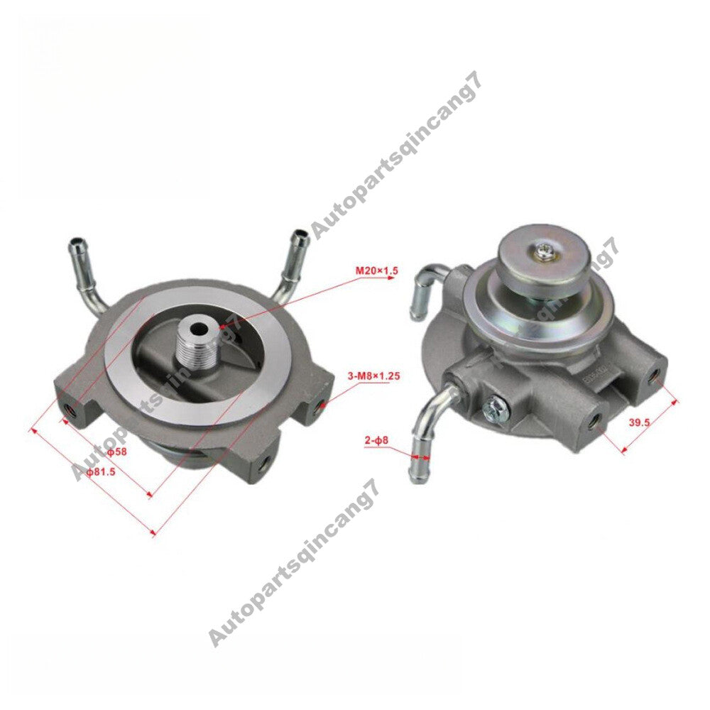 forklift FD20 30Z5 4JG2 diesel oil pump cover Z-8-94367-293-0