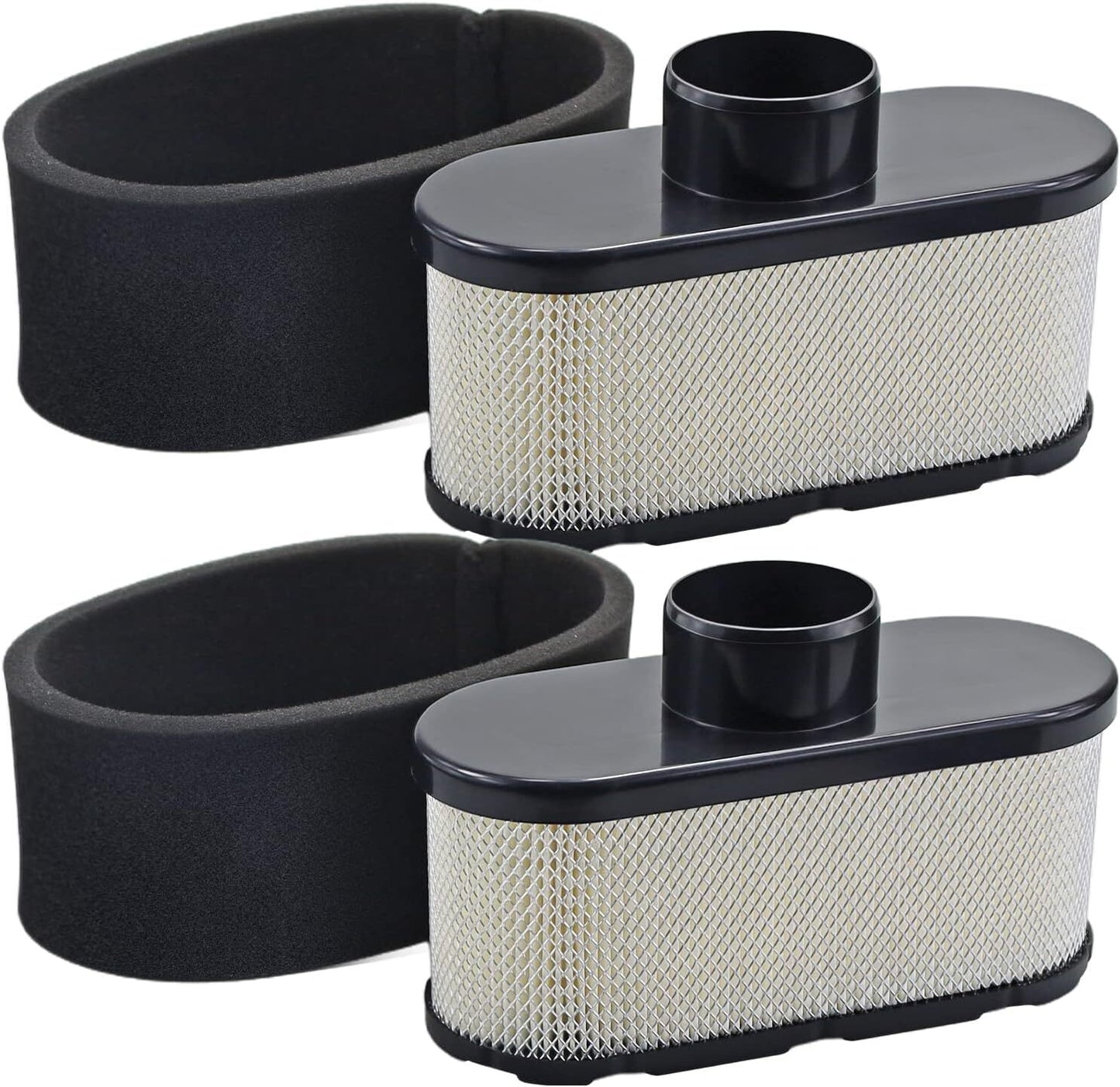 2xAir Filter for Kawasaki FS481V FS541V FS600V FS651V FS691V FS730V FR651V