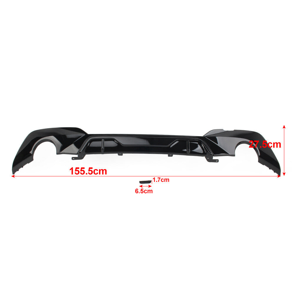 for BMW 3 Series G20 G21 G28 2019+ Rear Bumper Lip Diffuser Lip