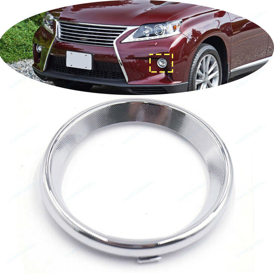 Left Front Fog Light Bezel Cover Ring for Lexus RX350 RX450h 2013-15 814820E120