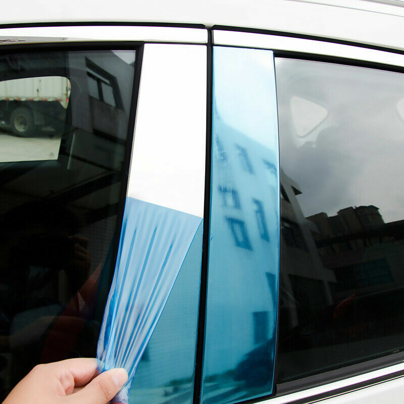 10X for Mazda CX-5 CX5 2017-2021 Chrome Car Window Center Pillar Post Cover Trim