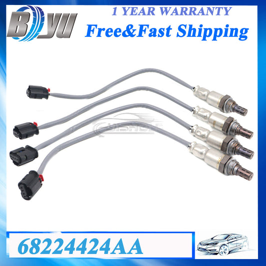 Lambda Oxygen Sensor 4PCS 68224424AA for Jeep Gladiator 3.0L 3.6L for Wrangler JL