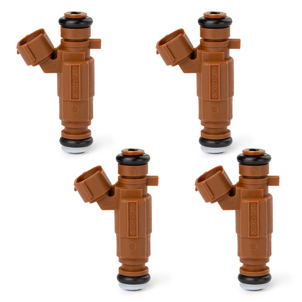 4PCS Fuel injector 16600-3RZ0A 0280157146 New Replacement for Nissan for Renault