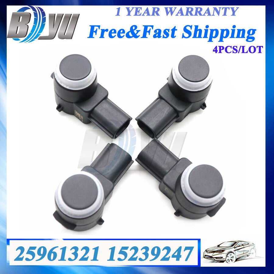 4X PDC 25961321 Parking Bumper Assist Sensor for Buick for Cadillac for Chevrolet for GMC