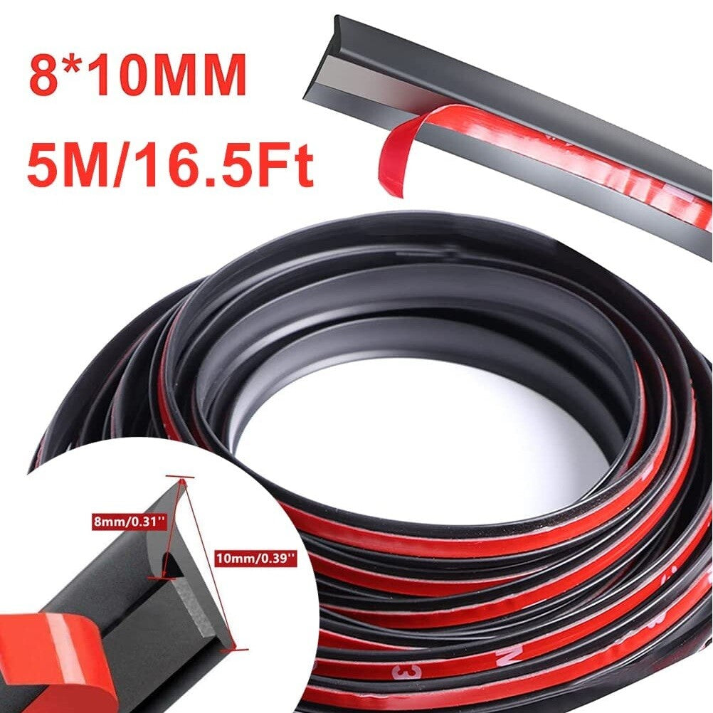 16.5Ft for Toyota T Shape Rubber Car Seal Weather Strip Door Edge Moulding Trim