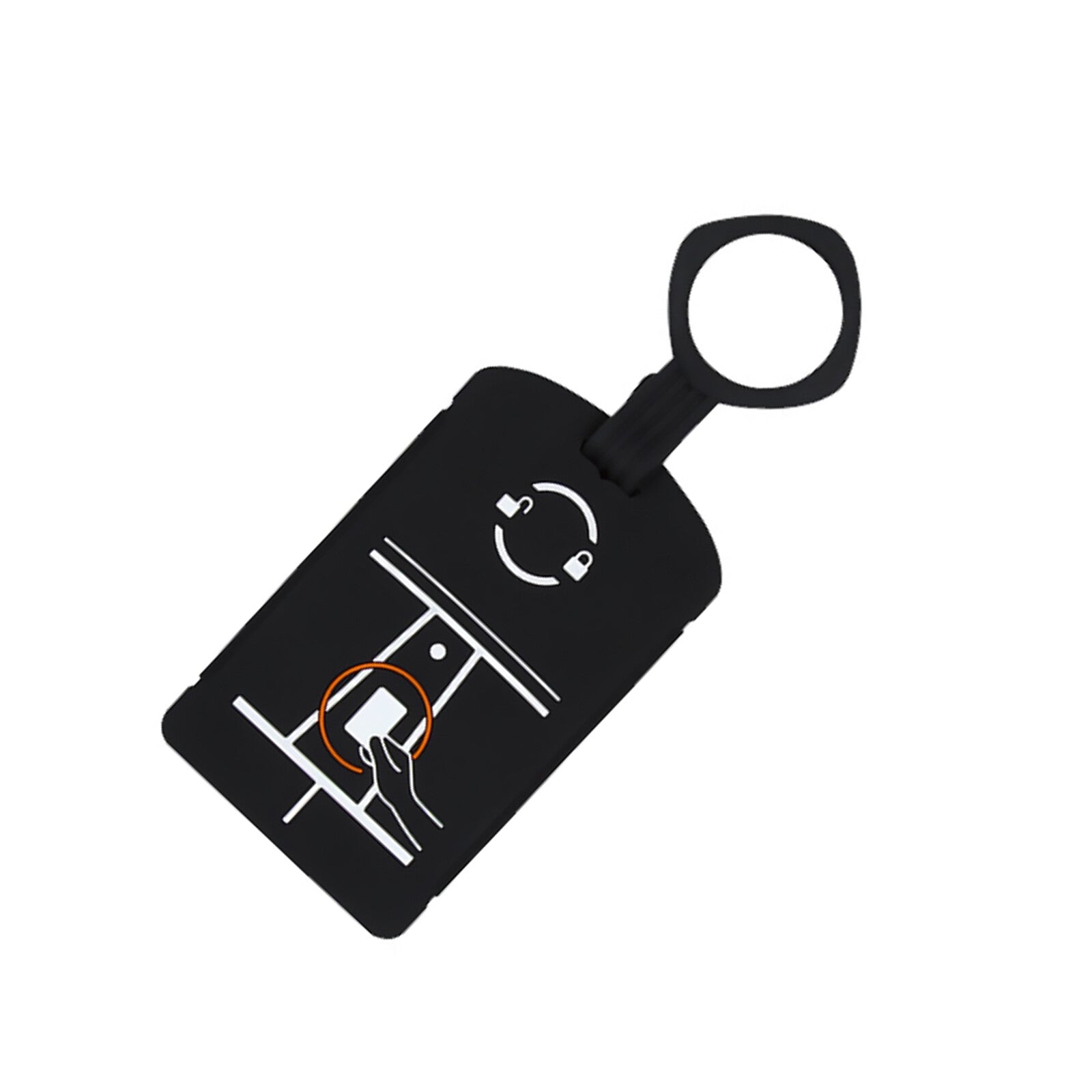 Black Silicone Key Card Case Protective Cover Replacement for Tesla Model 3 Y
