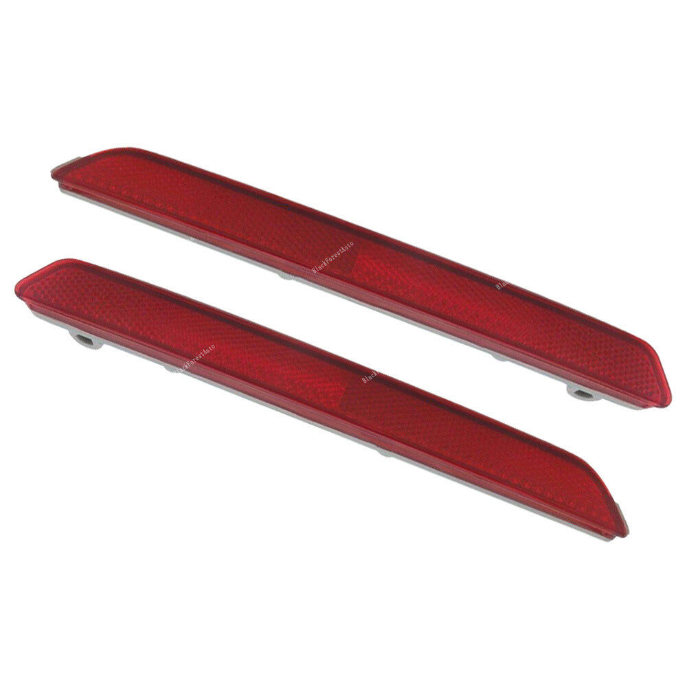Rear L+R Side Bumper Tail Light Reflector Lamp Red Lens for Mazda 26 CX-7 CX-9