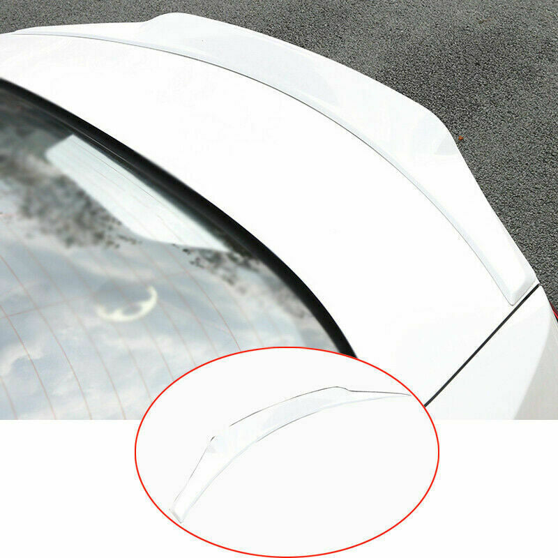 Pearl White Thai-style Rear Spoiler Tail Trunk Wing for Toyota for Corolla 2019-2022