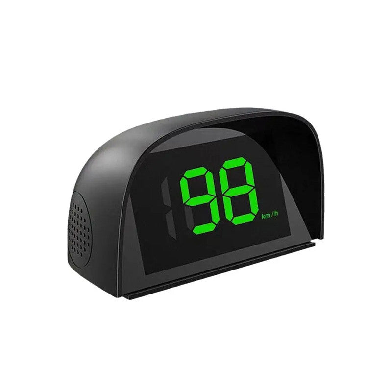 KMH Car HUD Head Up Display GPS Digital Speedometer Green Big Font Speed Meter
