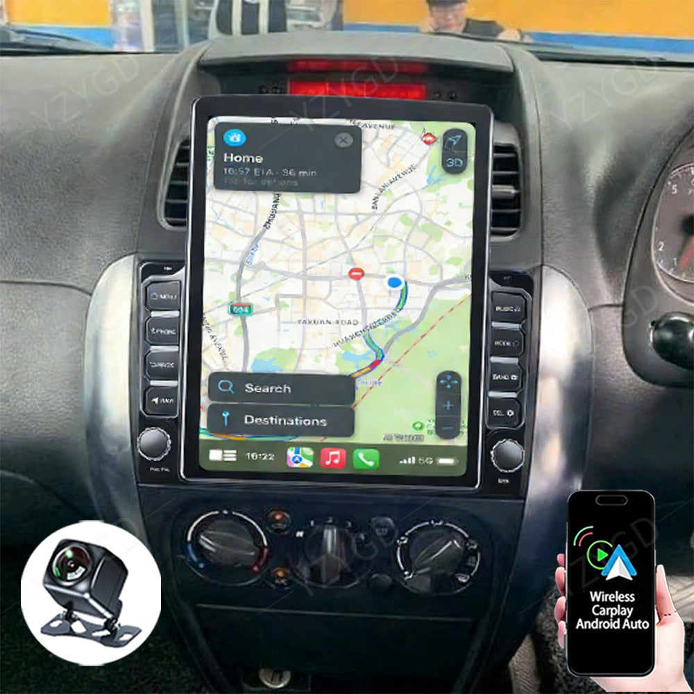 Android Auto Carplay for Suzuki SX4 2006-2012 Car Stereo Radio GPS Navi Screen