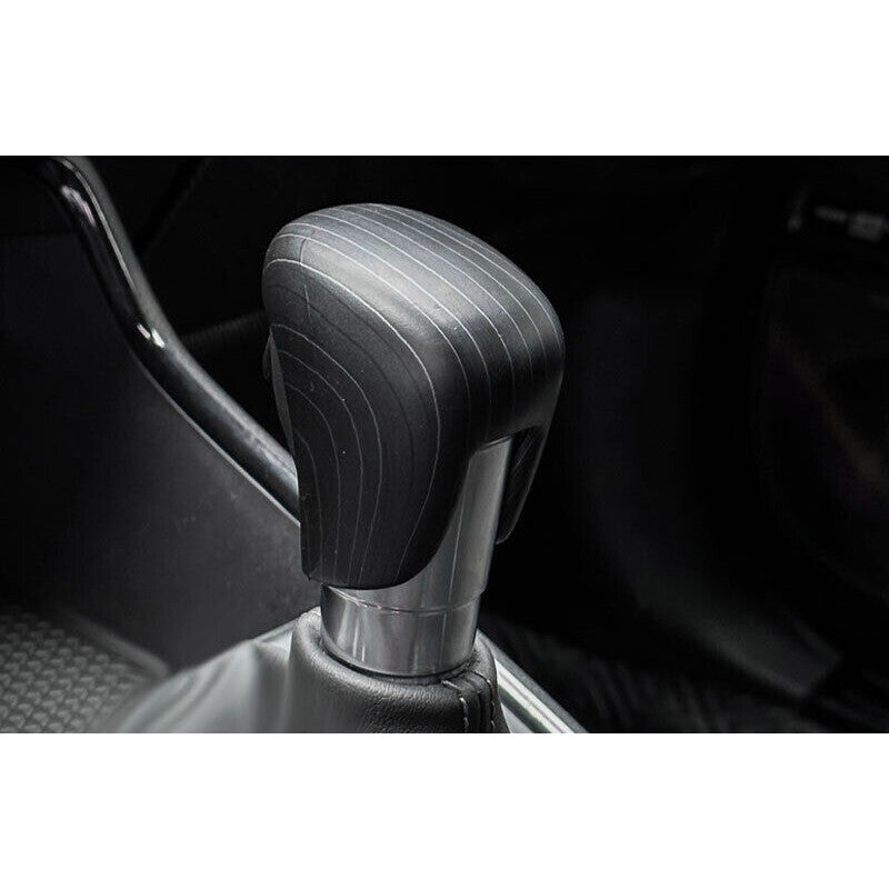 for Honda CR-V 2023-2024 Black Wood Grain Gear Shift Knob Shifter Lever cap trim