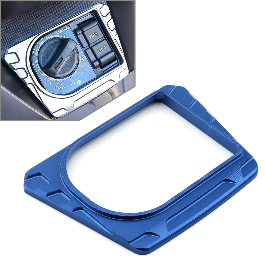 Ignition Electric Door Lock Switch Cover Blue for Honda FORZA300 350 NSS350