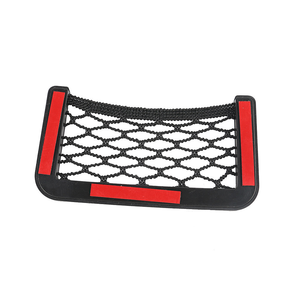 Car Trunk Cargo Interior Storage Mesh Bag Holder Pocket Organizer Black