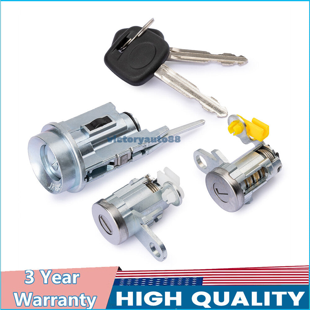 Key-matched ignition switch, door lock, and cylinder fitting for Toyota Tacoma 1995-2003