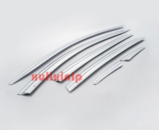 for Cadillac SRX 2010-16 silver Window Wind Visors Sun Rain Guard Vent Deflector