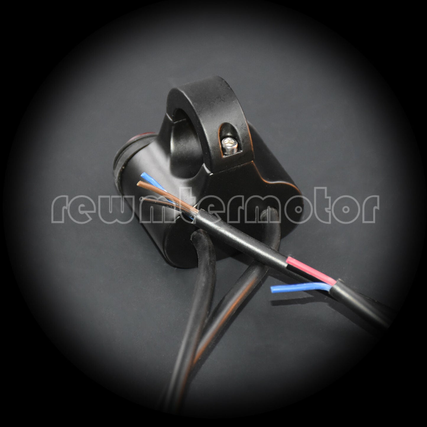 7/8 Motorcycle Waterproof Daul Handlebar Headlight Fog Light Switch On-Off