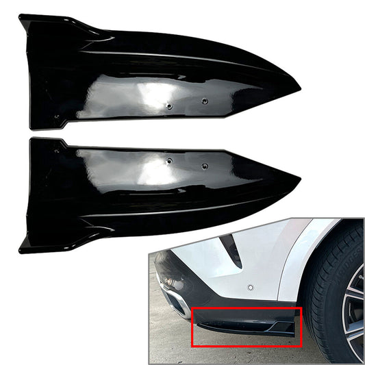 Rear Bumper Lip Wrap Angle Spoiler for BMW X6 G06 2020-2022 2020 2021