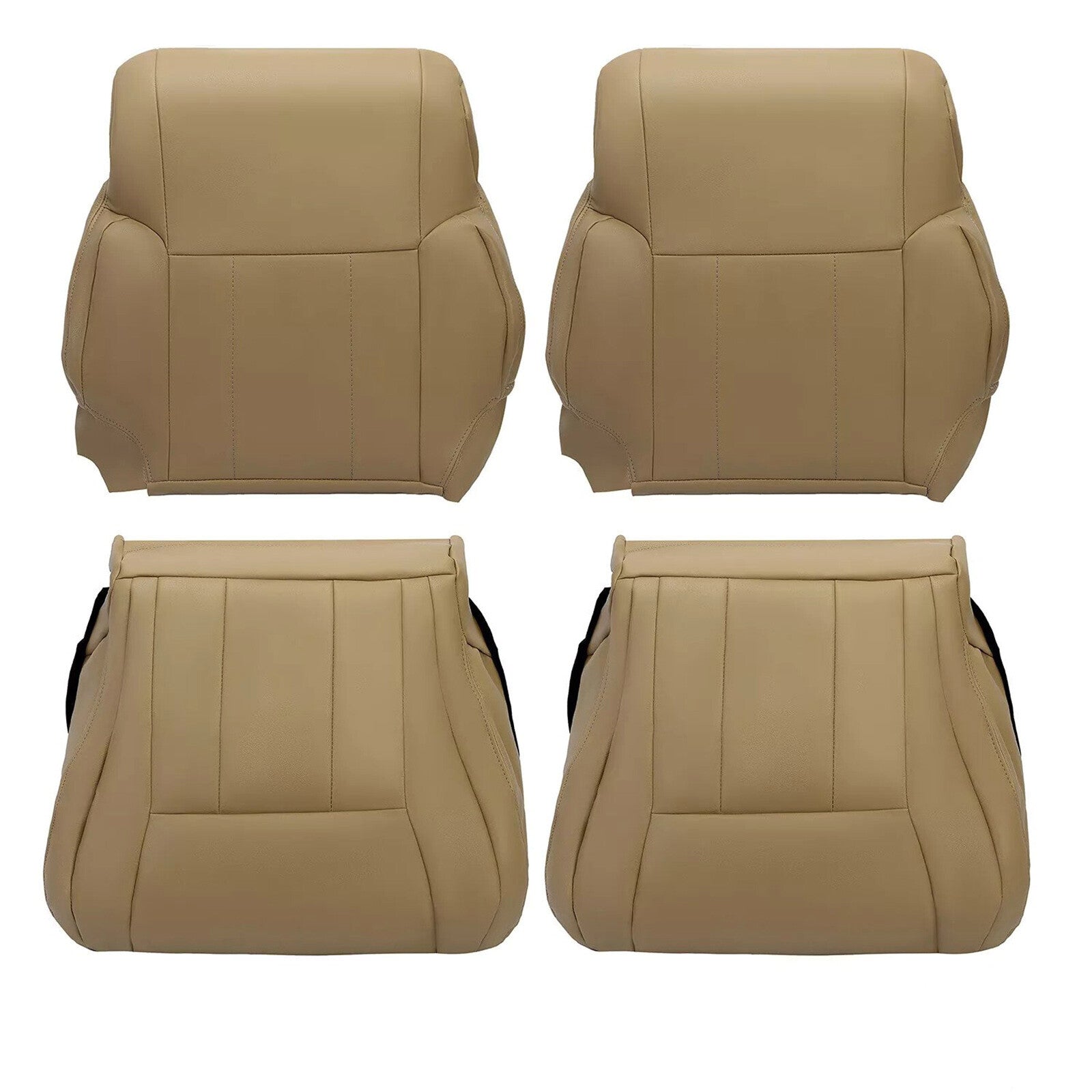 4pcs for Toyota 4Runner for Seat Cover Driver Passenger for Seat Oak Tan