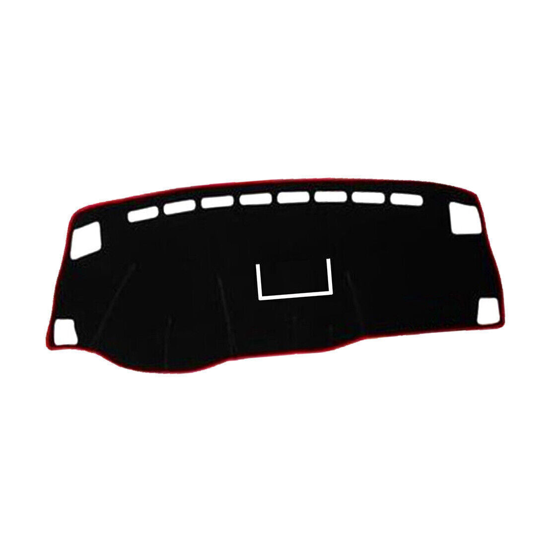 1X Dashboard Dash Mat Non-slip DashMat Sun Pad for Suzuki Liana 11-13 with Clock
