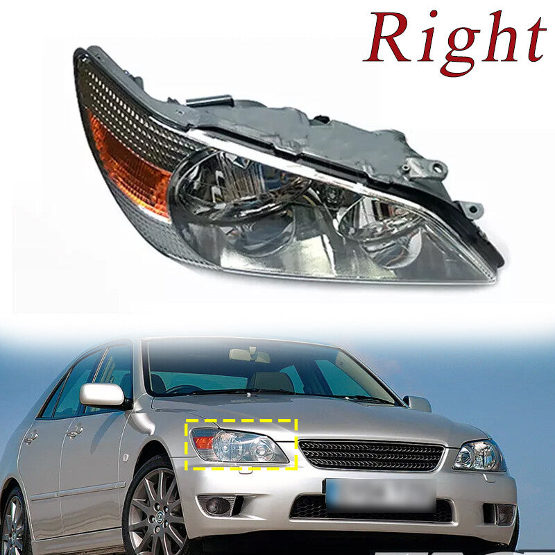 1Pcs Right for TOYOTA ALTEZZA RS200 Front Headlight for LEXUS IS200 1998-2005