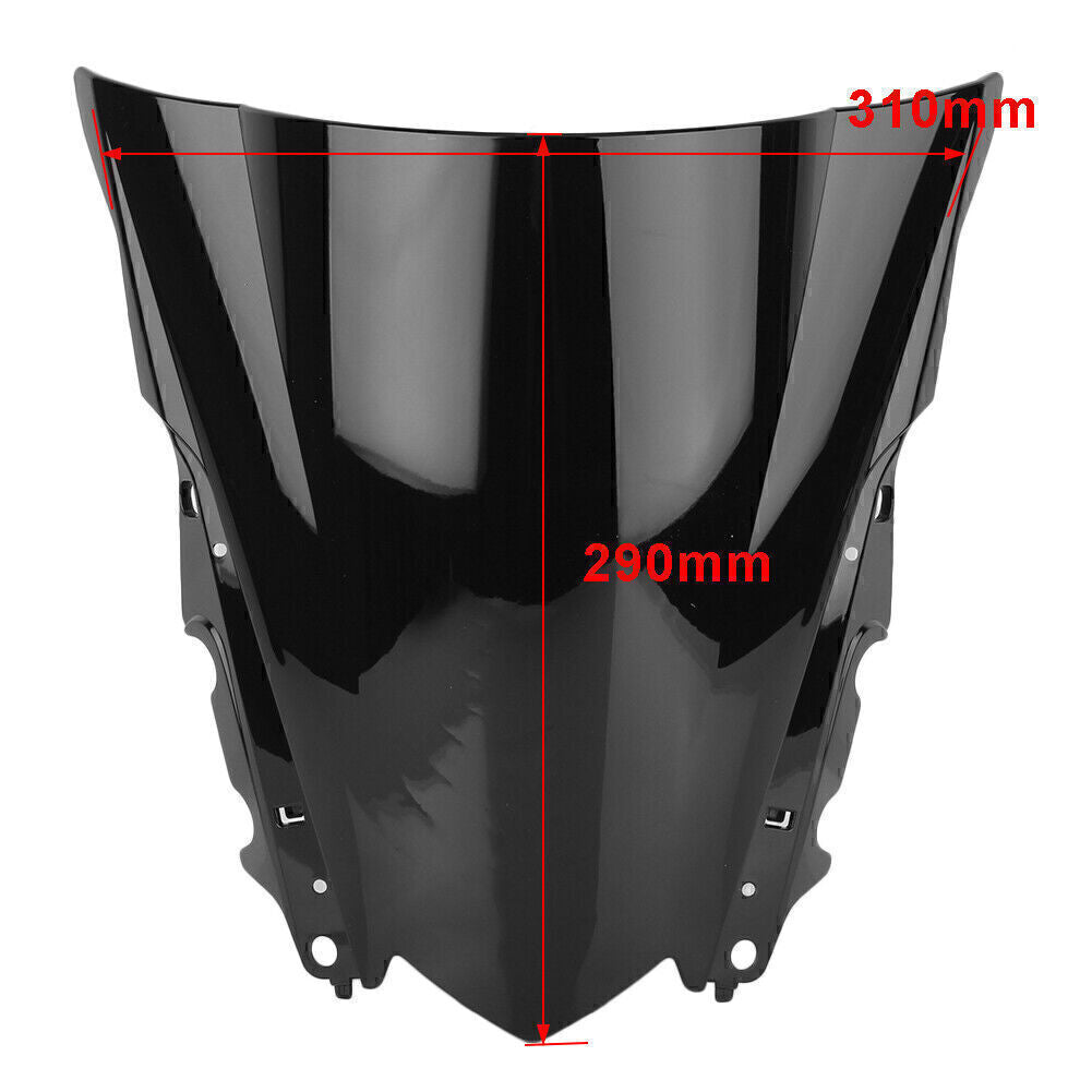 for Yamaha YZF-R25 14-18 for Yamaha YZF-R3 2015 Deep-Iridium Windshield Wind Screen