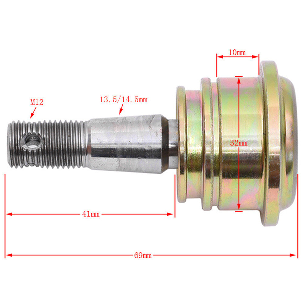 M12 32X10mm Ball joint Fit for Chinese ATV UTV Go Kart Buggy Quad Bike