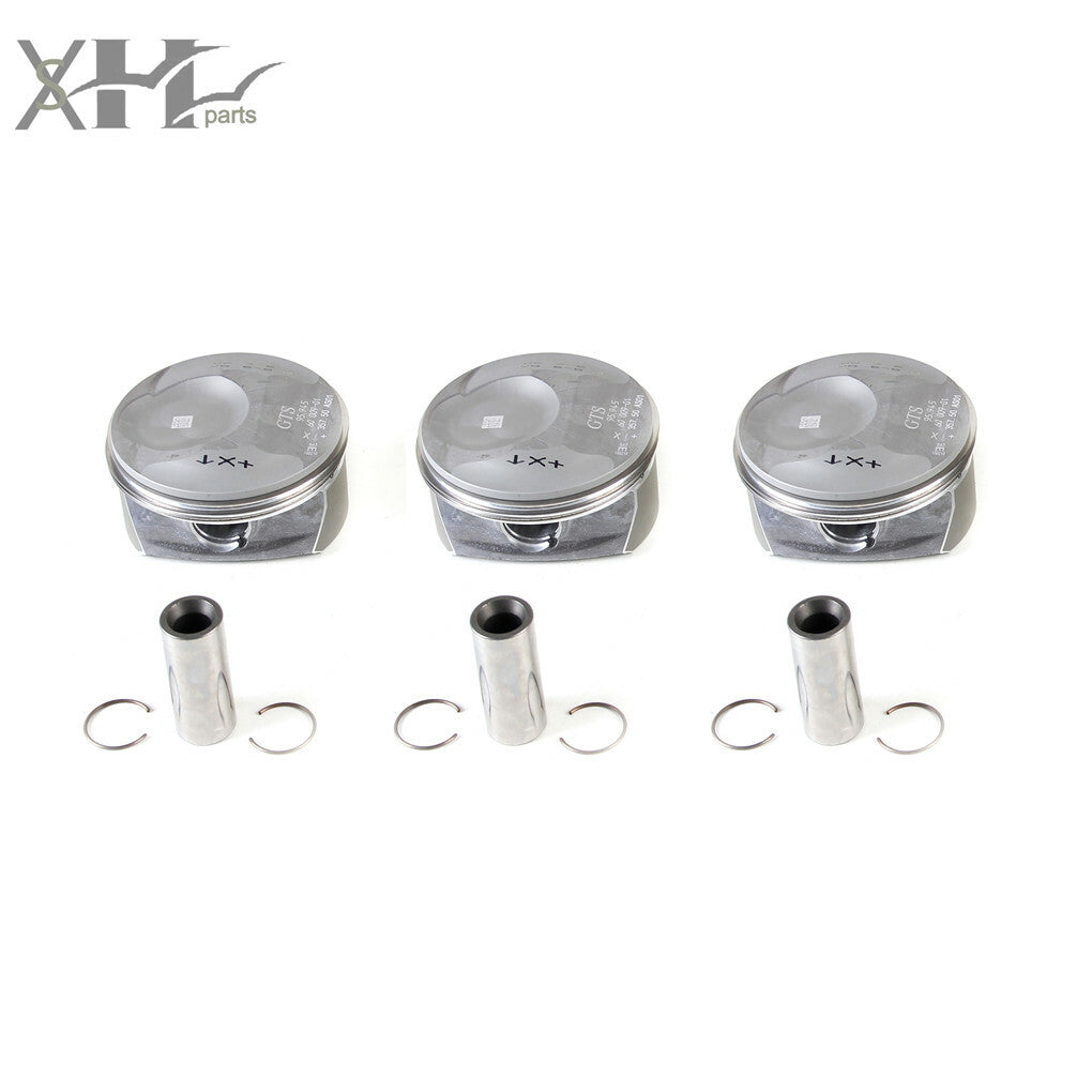 3Pcs 4-6Cyl 3.6L PistonRing Assembly Fit for Porsche for Panamera