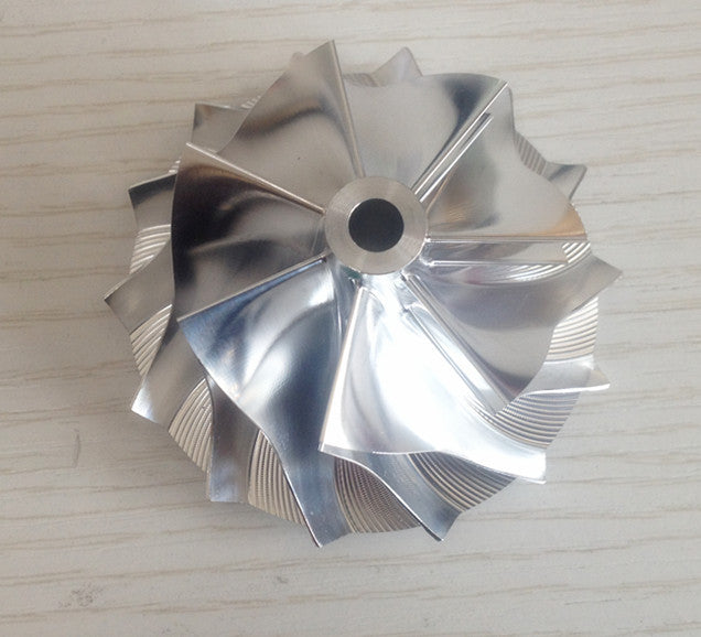 RHF55 48.62/65.00 mm 7+7 Blade Performance Turbine Billet Compressor Wheel VIET